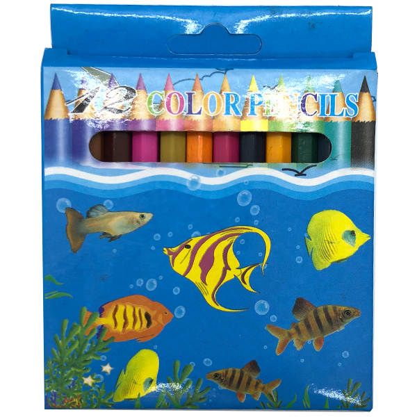 12Pcs 8.5Cm Short Color Lead [English Packaging] Xa62323
