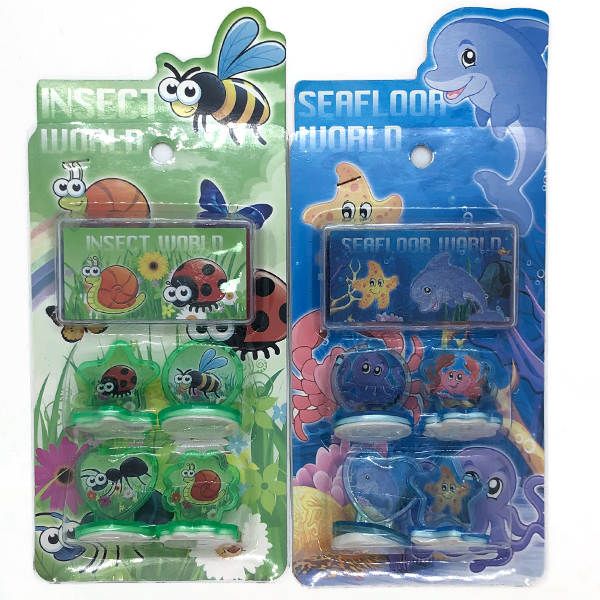 5PCS 4CM 4+1印章套装【英文包装】XA62341