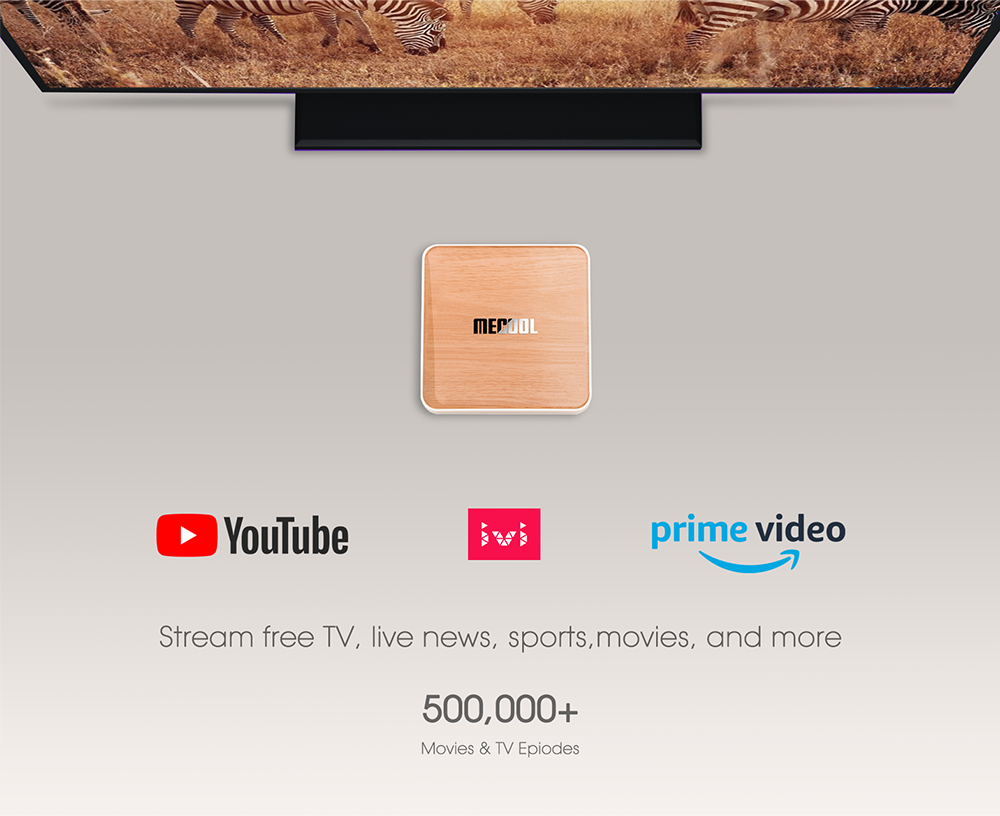 Deluxe Edition MECOOL KM6 set-top BOX Amlogic S905X4 Android 10.0 TV BOX detail image 6