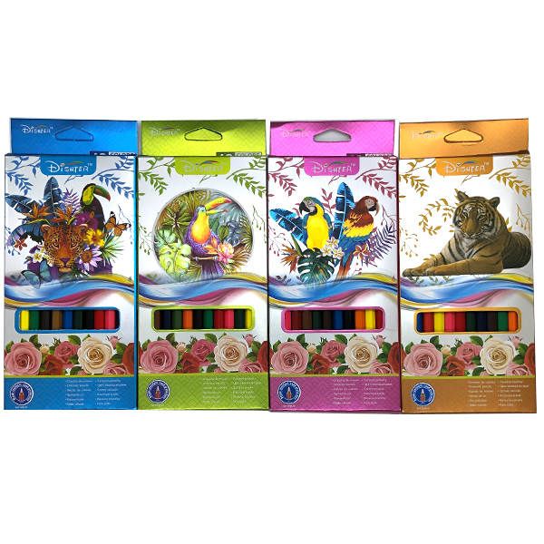 12Pcs 17.5Cm Color Lead [English Packaging] Xa62322