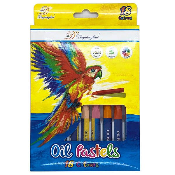 18Pcs 7.5Cm Oil Painting Stick [English Packaging] Xa62331