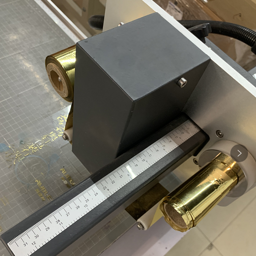 3050 Plateless hot stamping machine pic 2