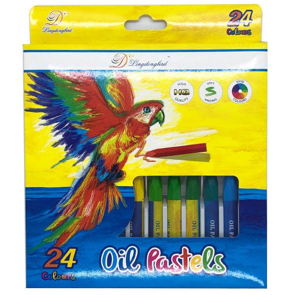24Pcs 7.5Cm Oil Painting Stick [English Packaging] Xa62332