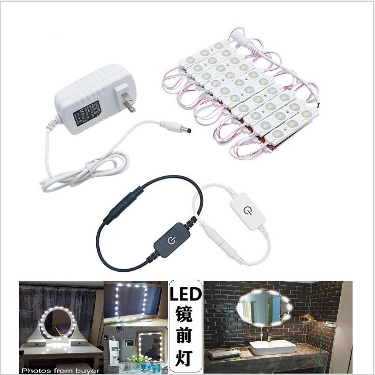 Touch switch set advertising light