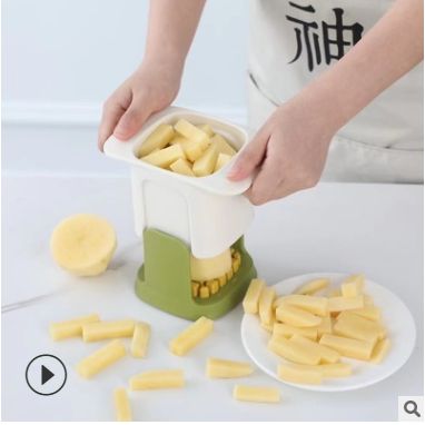 Hand crusher for dicing potatoes, radishes and Onions