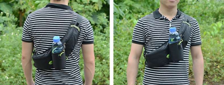 Multi-functional travel mobile phone waist bag, running sports water bottle waist bag pic 15