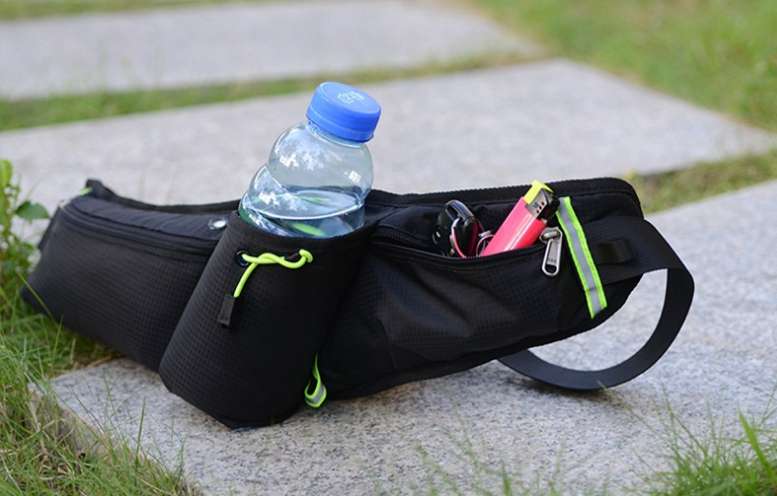 Multi-functional travel mobile phone waist bag, running sports water bottle waist bag pic 17