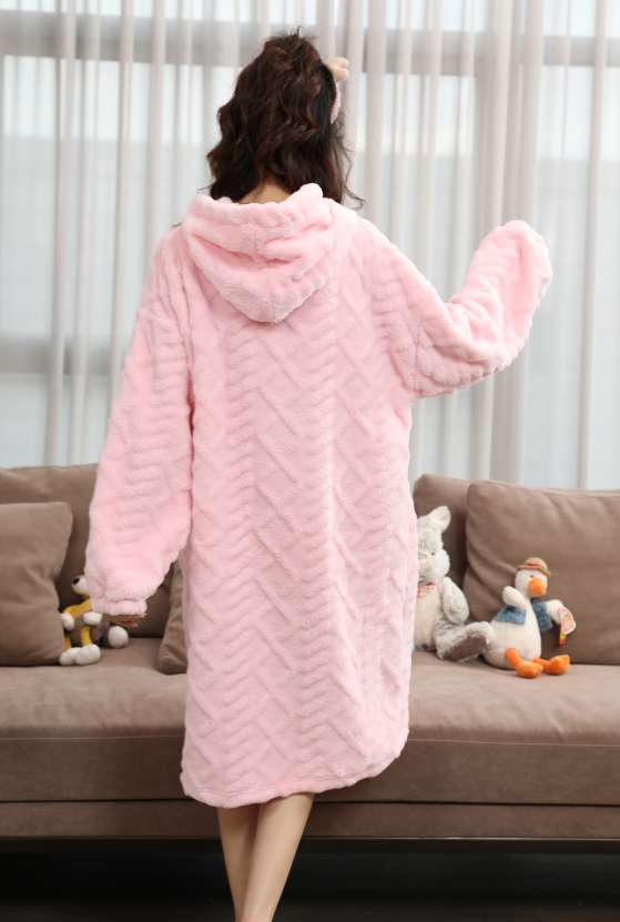 Bathrobes, home wear, 280gsm super soft and warm pajamas, high-end quality in stock at life Store Mall detail image 2