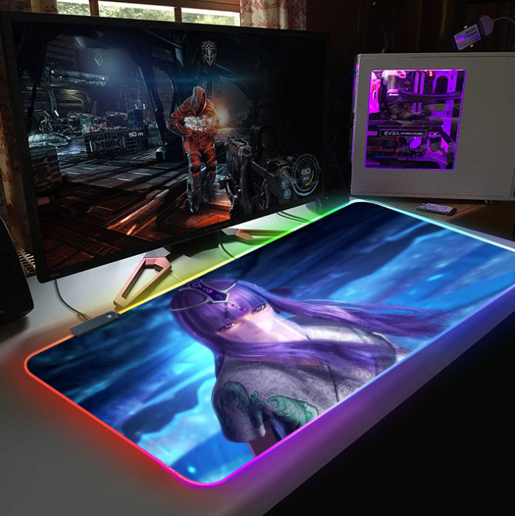 Anime personalized illuminated mouse pad detail image 5