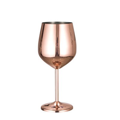 304 stainless steel wine glass, large-capacity tall glass for European and American wines detail image 1