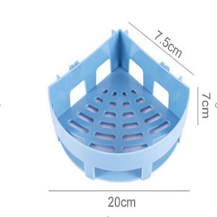 Plastic storage rack