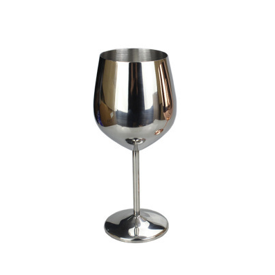 304 stainless steel wine glass, large-capacity tall glass for European and American wines detail image 4