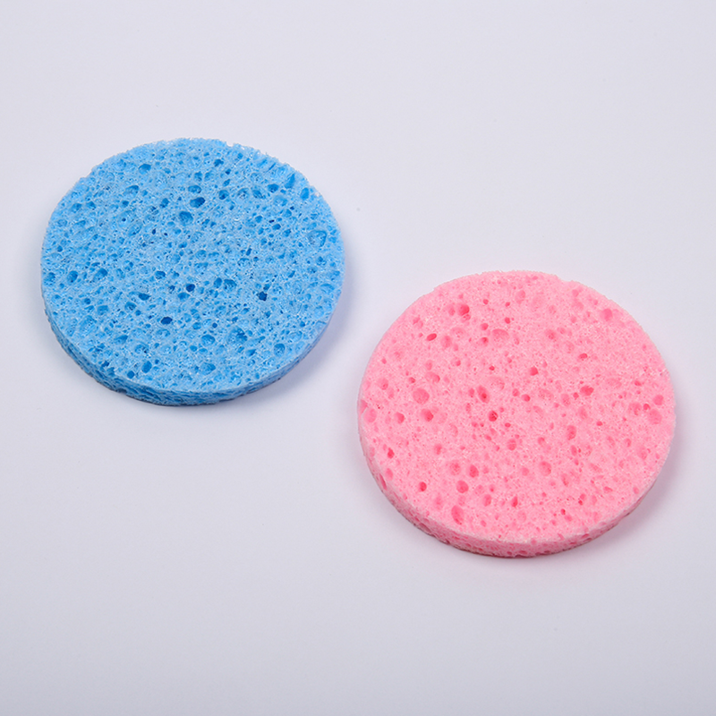 木浆棉异性清洁海绵亲肤洁面去角质木浆海绵详情2