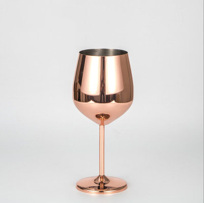 304 stainless steel wine glass, large-capacity tall glass for European and American wines detail image 2