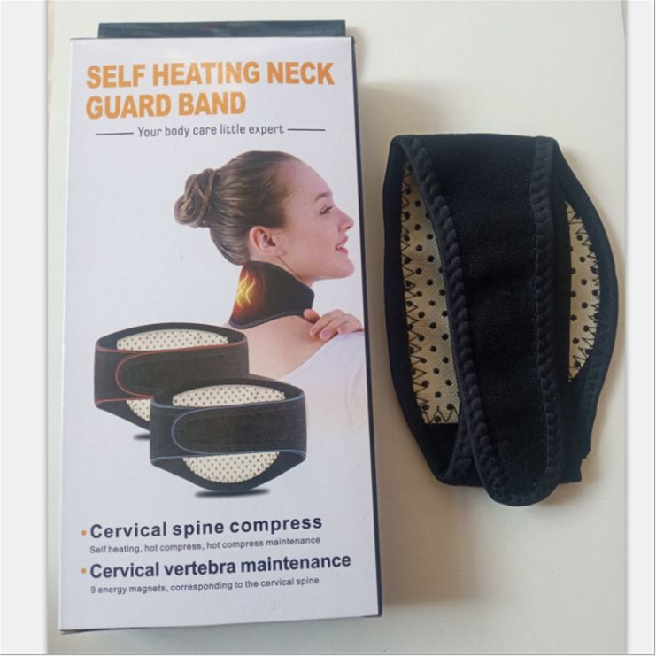 Breathable double-sided fever cervical care belt