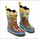 河牧雨卡通儿童雨鞋PVC环保防滑保暖棉套可拆卸宝宝雨鞋11图