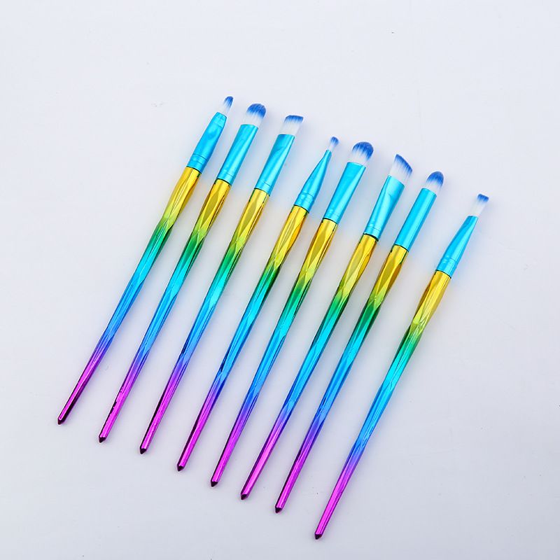 8-piece makeup brush set for women, eyeshadow brush for beginners, complete set of makeup brushes wholesale from the manufacturer details Picture