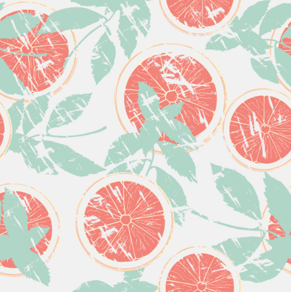 银丝布复合 柠檬系列 数码印花 一米起印，箱包等面料详情图3