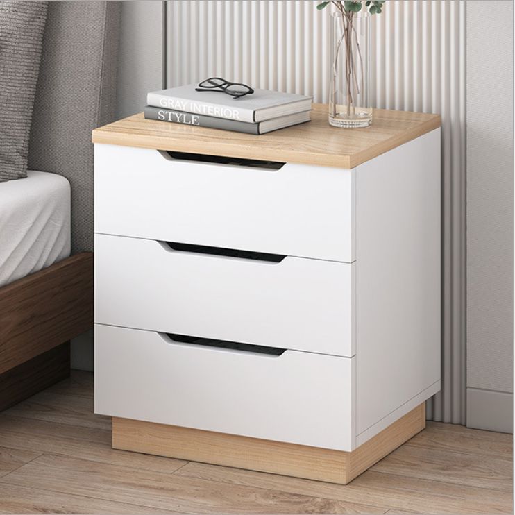 Modern Nordic style bedroom multi-functional bedside cabinet