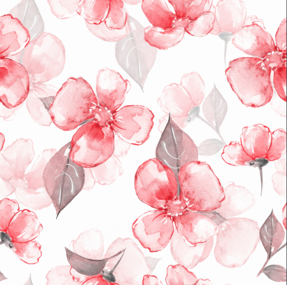 290 Twill composite Digital Printing Painted Flower Series, large stock, high, medium and low grade leather fabric factory direct sales, hot-selling new style detail image 3