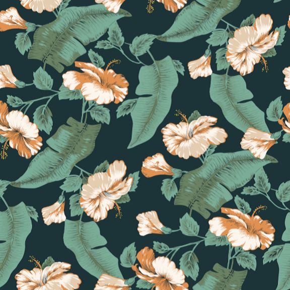 290 Twill composite digital printed colored Flower Series, large stock, high, medium and low grade leather fabric factory direct sales, hot-selling new style