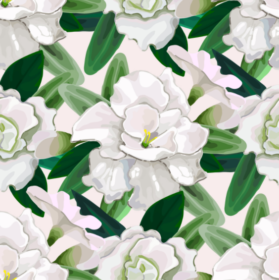290 Twill composite Digital Printing Painted Flower Series, large stock, high, medium and low grade leather fabric factory direct sales, hot-selling new style detail image 4