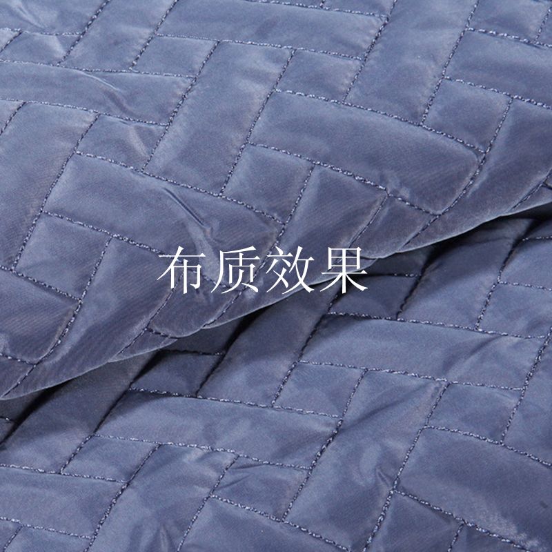 现货批发条块状PVC人造革  拉毛布底柔软仿绗绣皮革箱包革汽车革细节图
