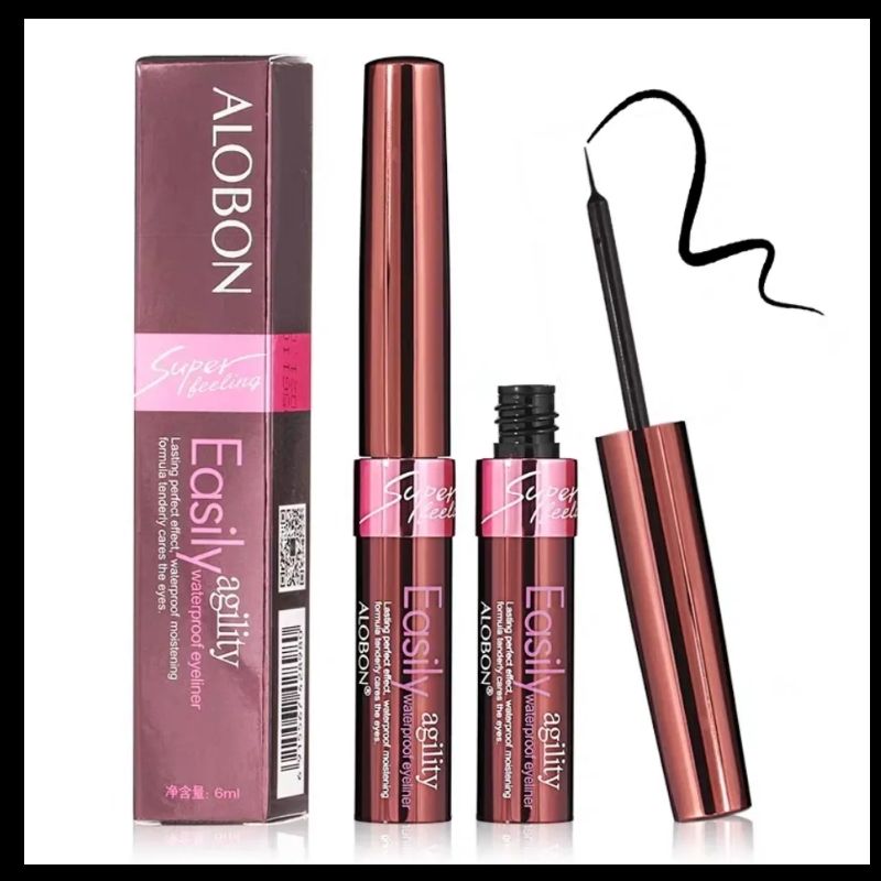 ALOBON Smooth Eyeliner Pen Smooth and flowing eyeliner Liquid Black Alobon Eyeliner Liquid details Picture