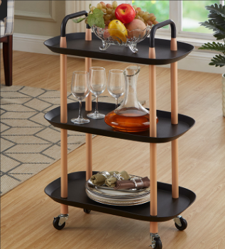 北欧简约船形置物果盘小手推车详情图4