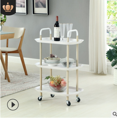 北欧简约船形置物果盘小手推车详情图3