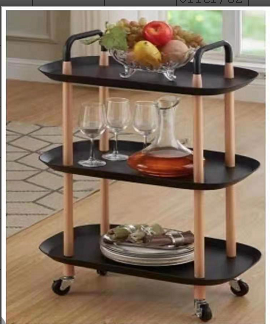 北欧简约船形置物果盘小手推车详情图2