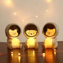 Creative cute galaxy guardians cute pet astronaut night light