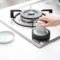 Kitchen counter cleaning brush