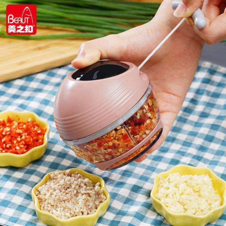 Garlic puller hand meat grinder