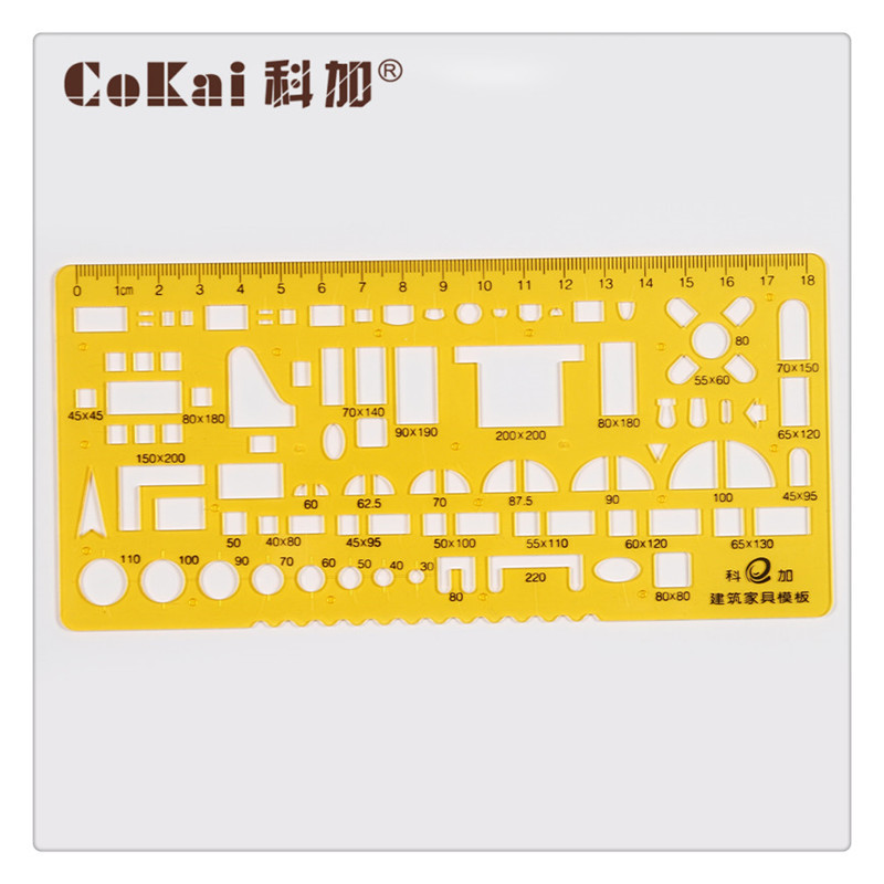 KC一kJ008建筑模板，适用于老师和学生绘图用的