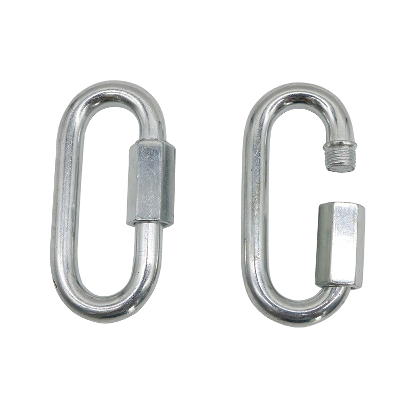 不锈钢304快速连接环跑道扣登山扣绳索链条扣连接扣安全扣带锁扣详情图4