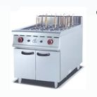 立式煮面机商用12头燃气煮面机连柜座