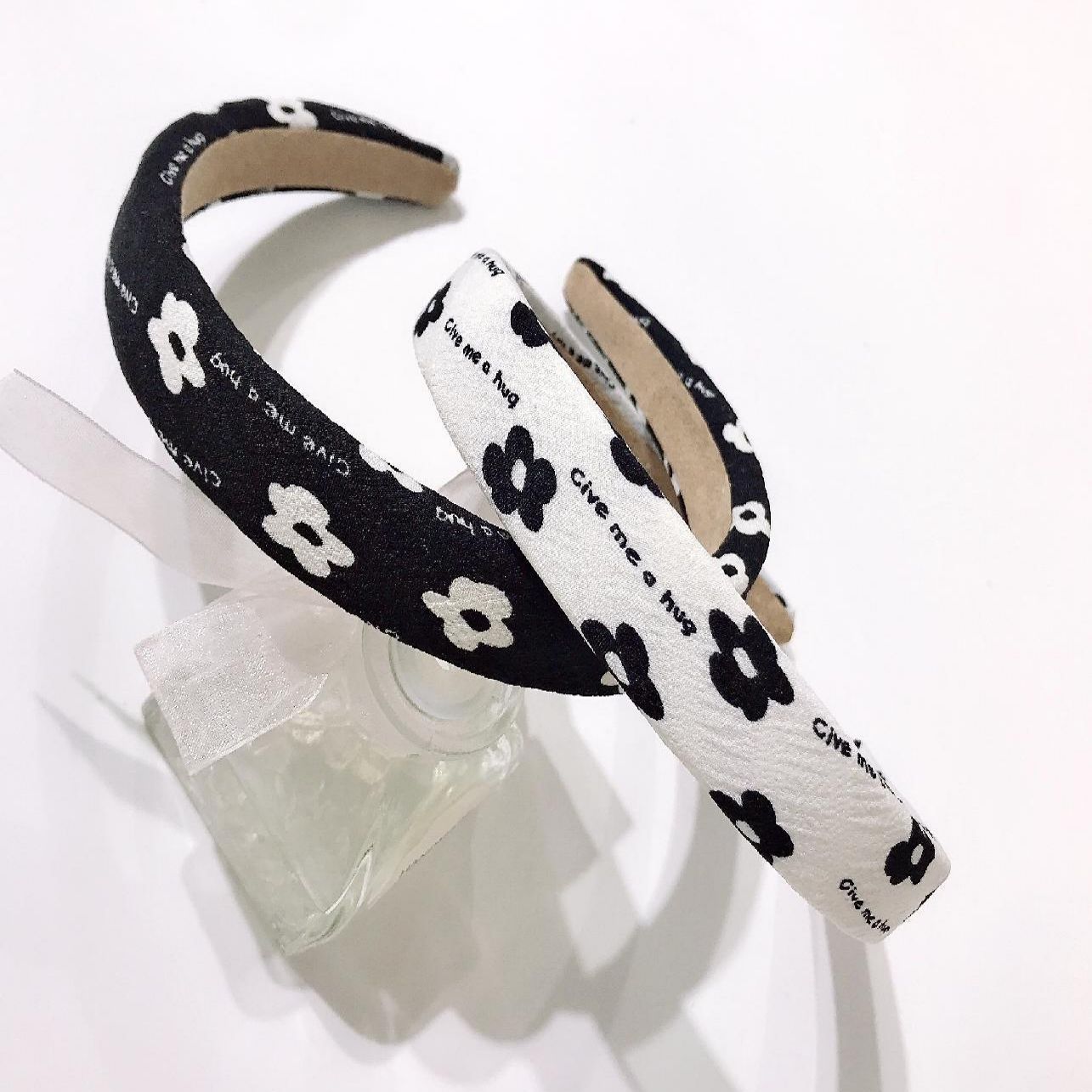 发箍女秋天网红 新款海绵增高颅顶头箍洗脸花朵高级感压头饰