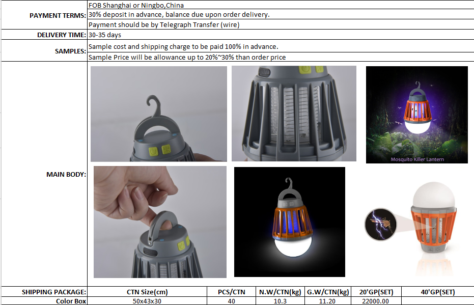 跨境usb驱蚊器家用室内婴儿孕妇静音吸蚊灭蝇灯光电式灭蚊灯定制详情图5