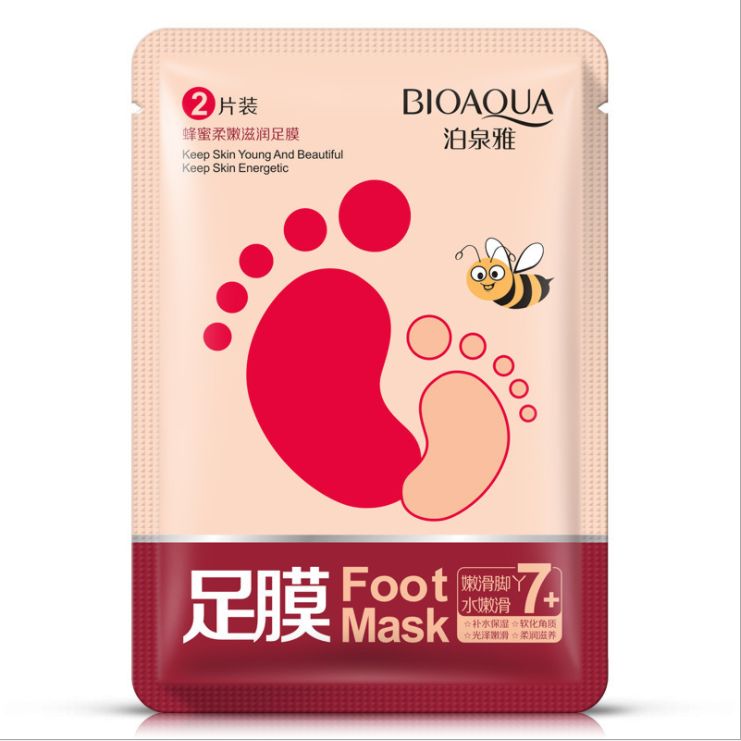 Honey soft moisturizing foot mask