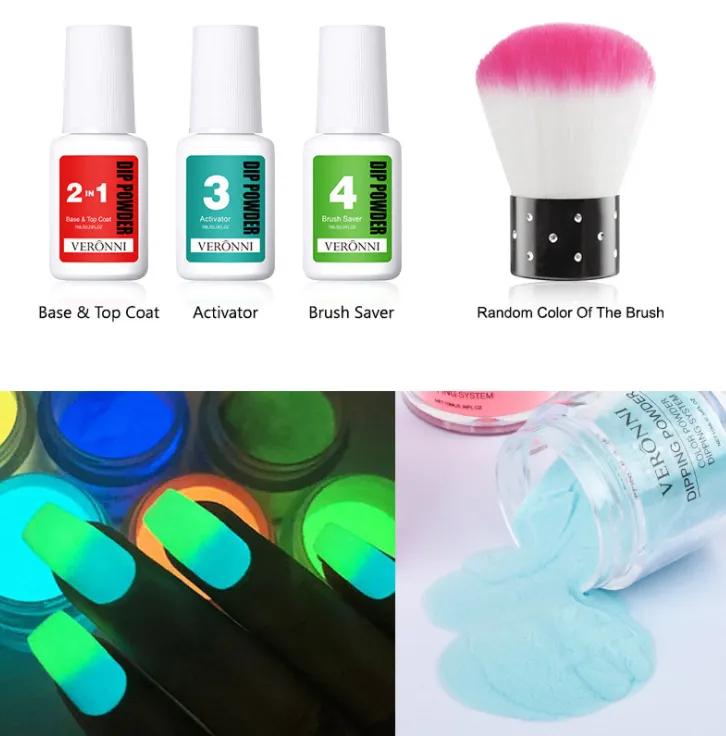 Nail polish moisturizing powder tool set detail image 8