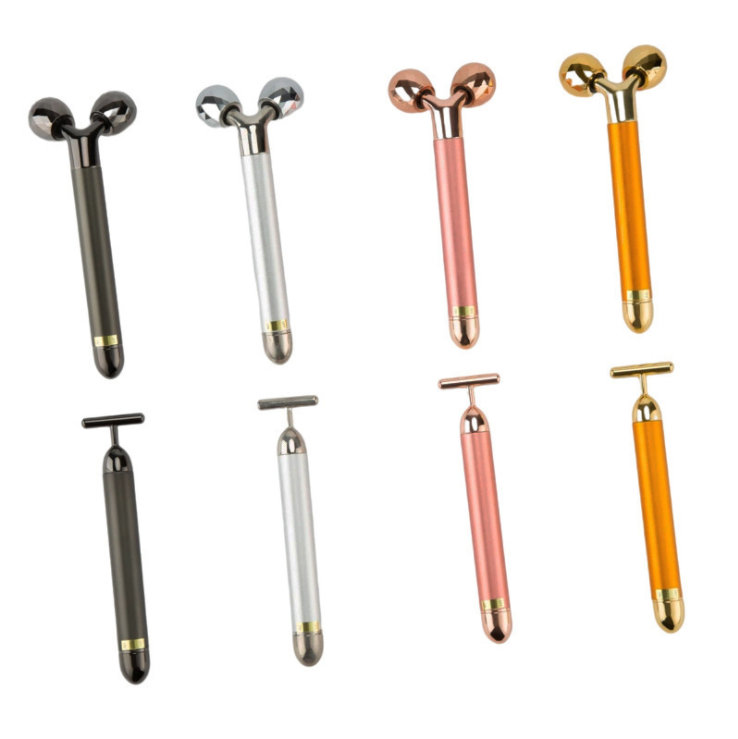 新款热销滚轮按摩黄金美容棒详情图1