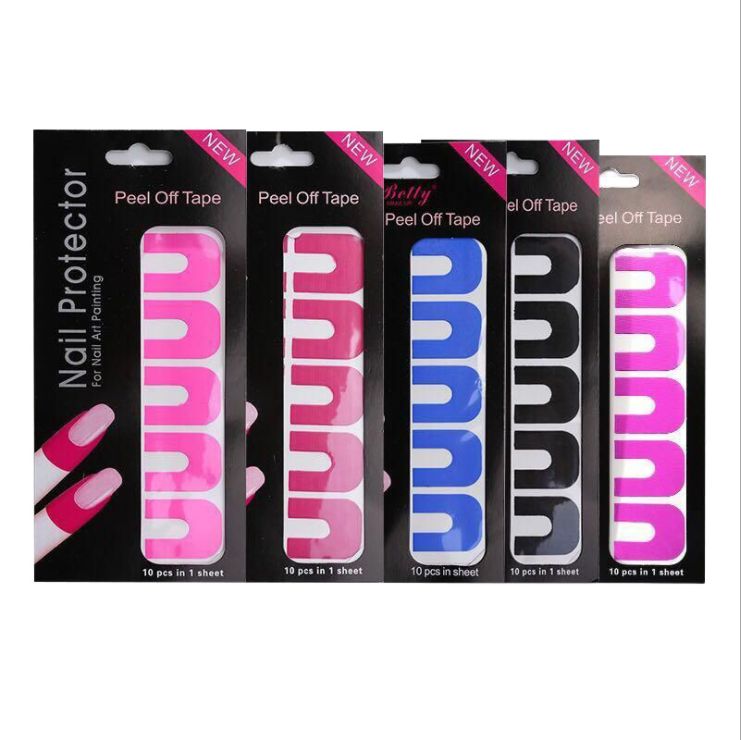 Nail art spill sticker