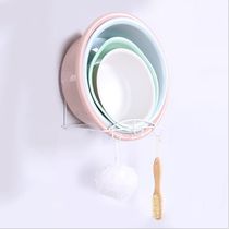Wall-mounted bathroom shelf