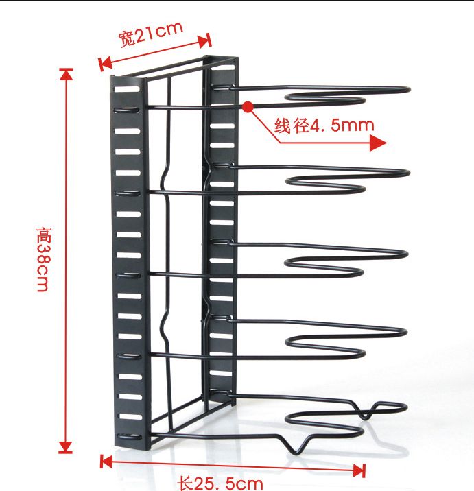 Adjustable kitchen shelving