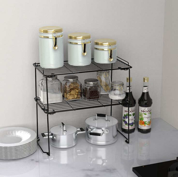 Collapsible seasoning bottle storage rack