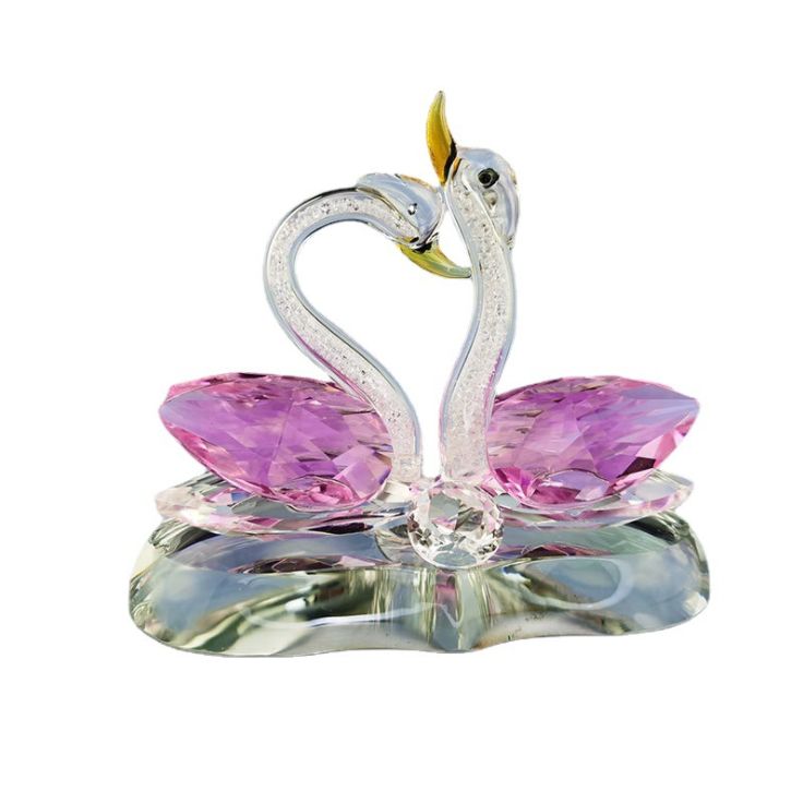 Crystal Swan Car Perfume