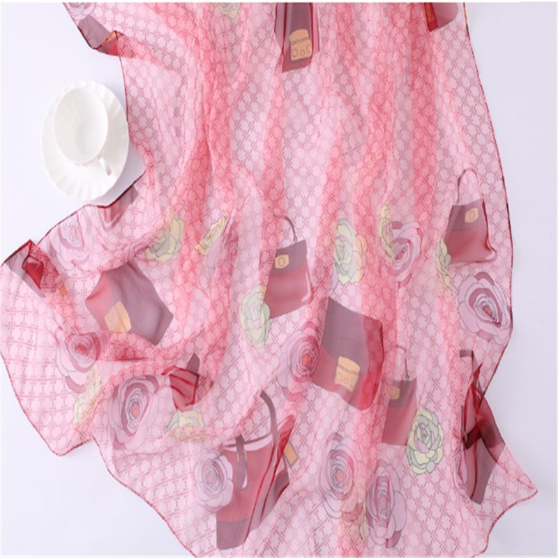 Fashion Everything Explosive Small Fresh Korean Scarf Casual Trend Autumn And Winter Discount Promotion 38 Specification drawing