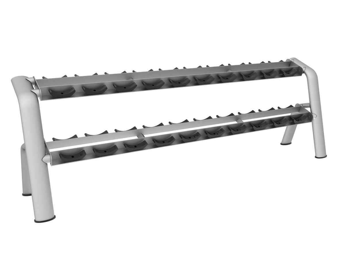 Factory direct sales Tylenol Gym heartthrob: TZ-6045 dumbbell frame (10 pairs) Yiwu wholesale