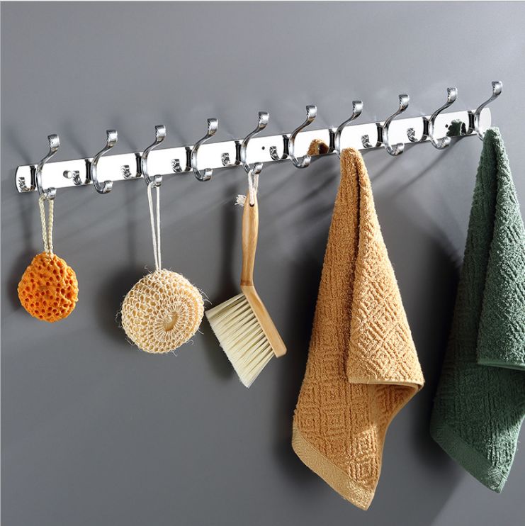 Stainless steel coat hooks without drilling Specification image